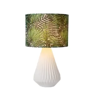 Image of Serenoa Vintage Table Lamp - 1xE27 - White
