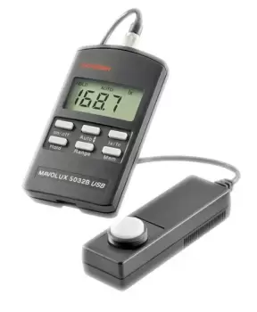Image of Gossen MAVOLUX 5032 C USB light meter Black
