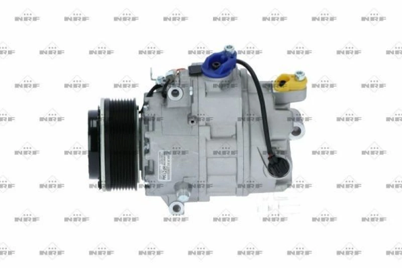 Image of NRF 320002 AC Compressor EASY FIT PAG 46, with seal ring, with gaskets/seals Compressor,air conditioning (447)