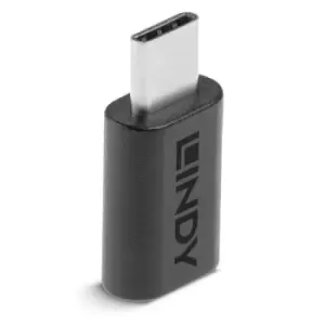 image of Lindy USB 3.2 Type C to C Adapter