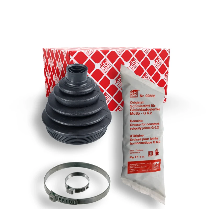 Image of FEBI BILSTEIN 14769 CV Boot Wheel Side, Thermoplast Thermoplast Bellow,drive shaft (194)