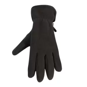 Image of Result Unisex Active Anti Pilling Thermal Fleece Gloves (S) (Black)