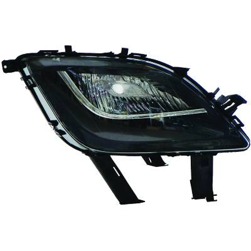 Image of DIEDERICHS 1807073 Turn Signal Left Front, Black Indicator (62)