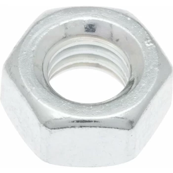 image of M8 Steel Hex Full Nut BZP- you get 100 - Qualfast