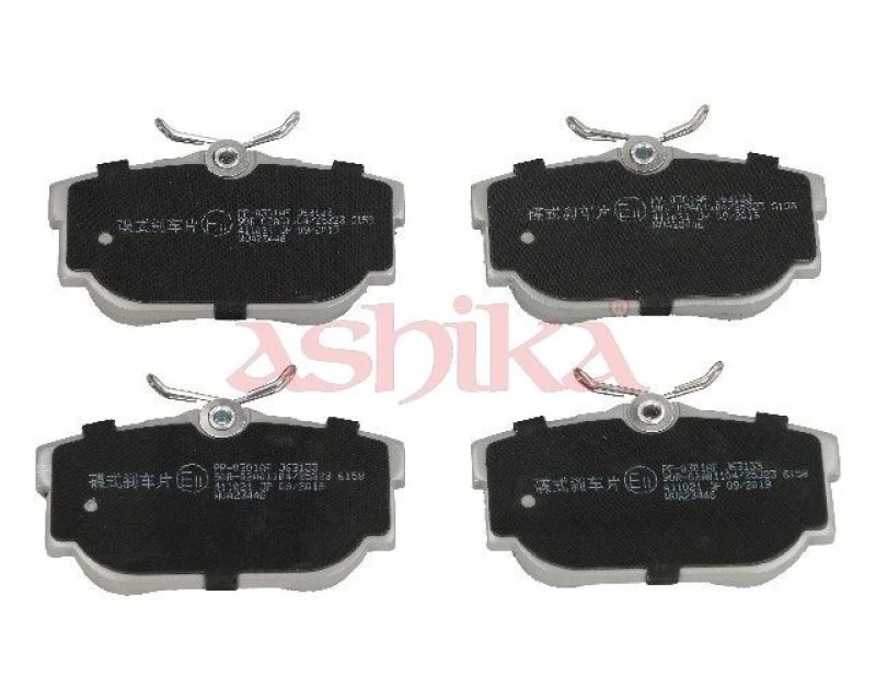Image of ASHIKA Brake pad set ASHIKA 51-00-0301