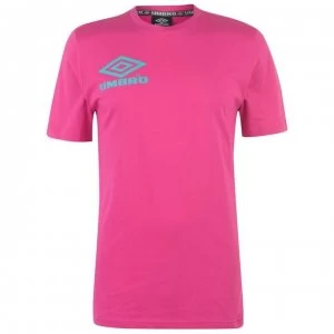 Image of Umbro Collider T Shirt - Berry/Ceramic