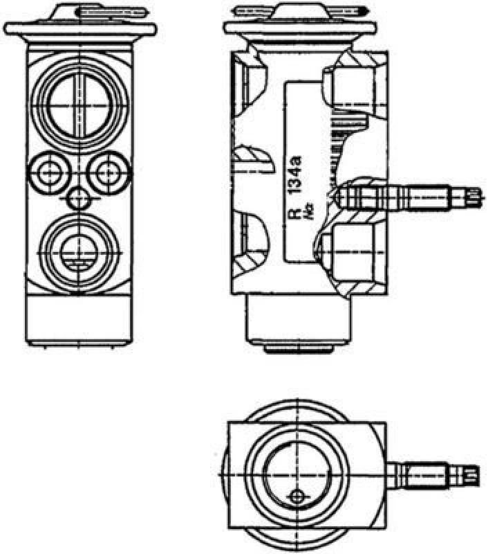 Image of AC expansion valve MAHLE AVE 60 000P