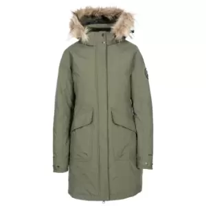 Image of Trespass Womens/ladies Bettany Dlx Down Jacket (L) (Basil)