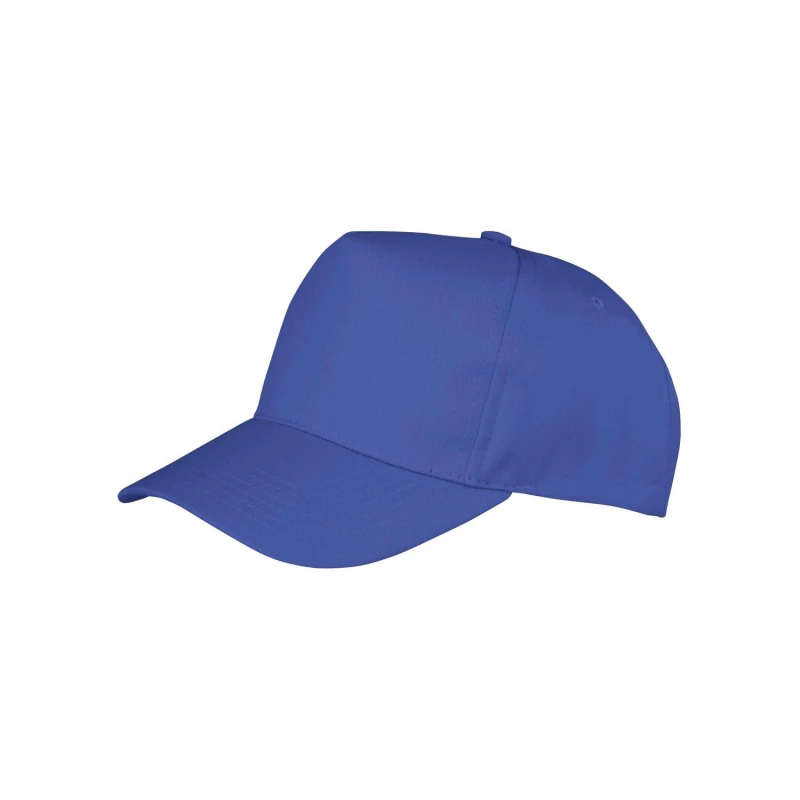 Image of Result Womens Plain Orange Cap in Blue Blue Female One Size