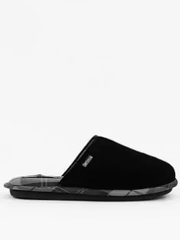 Image of Barbour International Foley Slipper - Black, Size 11, Men