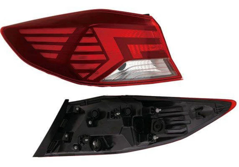 Image of ALKAR 2241618 Rear light Outer section, without bulb holder, Left, PY21W Combination Rearlight (391)