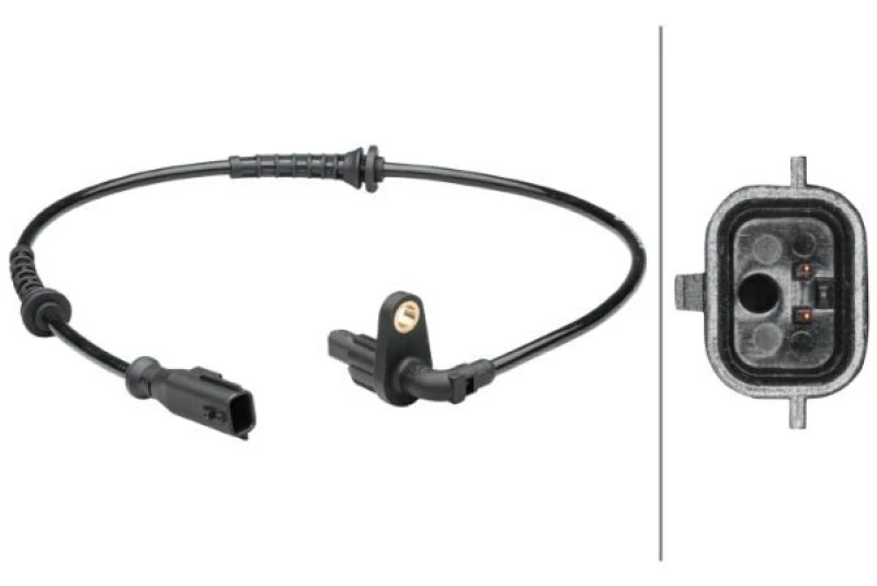 Image of HELLA ABS sensor HELLA 6PU 012 679-121