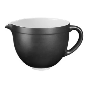 Image of KitchenAid 5KSMCB5MB 4.8L Ceramic Bowl Matt Black
