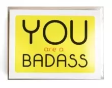 Image of You Are a Badass (R) Notecards : 10 Notecards and Envelopes