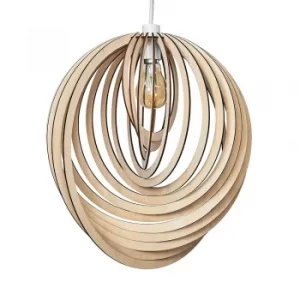 image of Lenko Wooden Pendant Shade