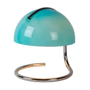 Image of Lucide CATO - Table Lamp - Ø23.5cm- 1xE27 - Blue