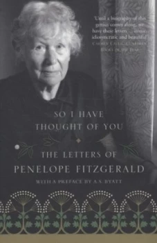Image of So I Have Thought of You by Penelope Fitzgerald Book