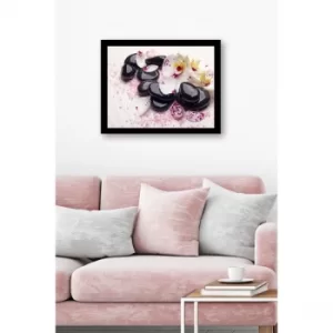 Image of SC1216 Multicolor Decorative Framed MDF Painting