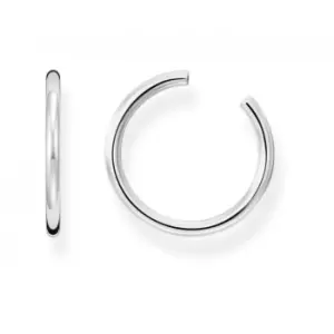 image of Silver Large Single Ear Cuff EC0027-001-21