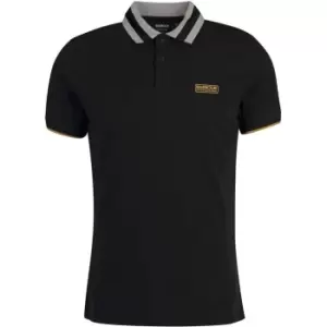 image of Barbour International Aintree Polo Shirt - Black