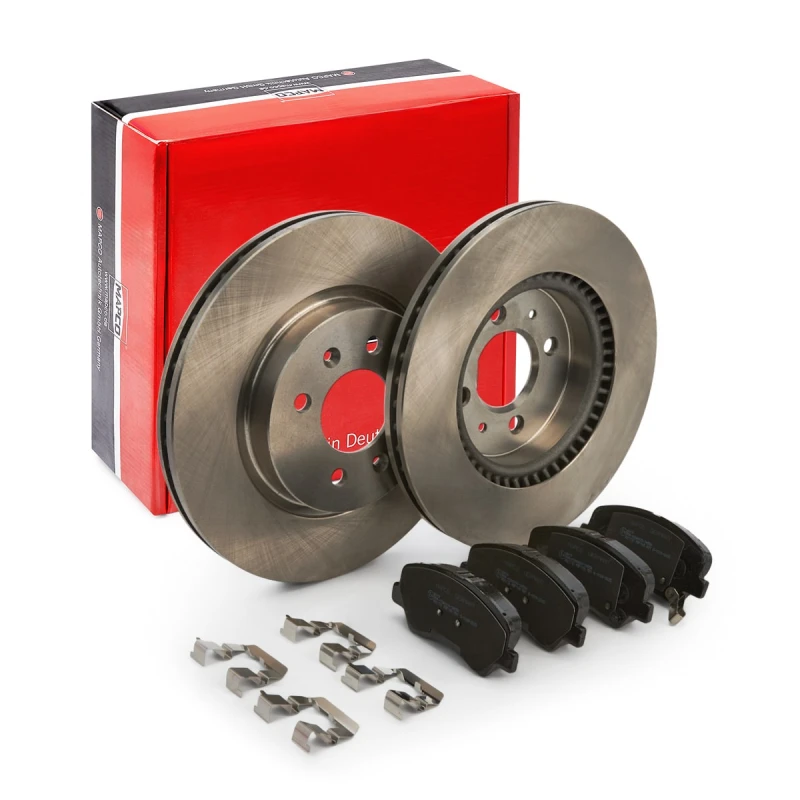 Image of Brake discs and pads set MAPCO 47253