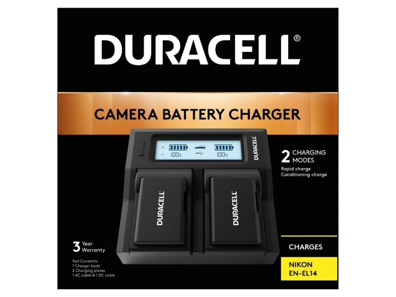 Image of Duracell DRN6112 battery charger