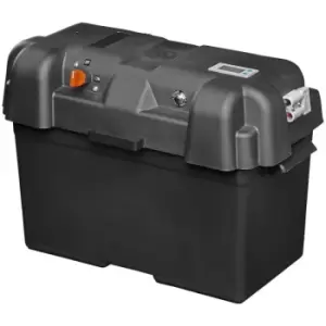 image of Proplus - Battery Box with usb and Voltmeter 35x18x23 cm