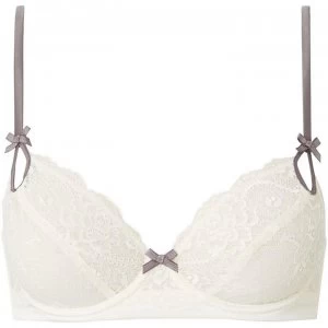 image of Heidi Klum Zoe underwired bra - White