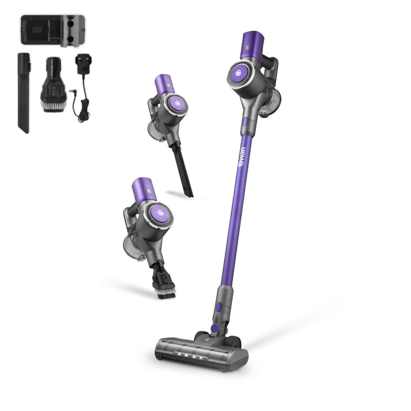 Image of Swan Swan 22.2V Cordless Anti Tangle Vacuum Purple unisex Medium