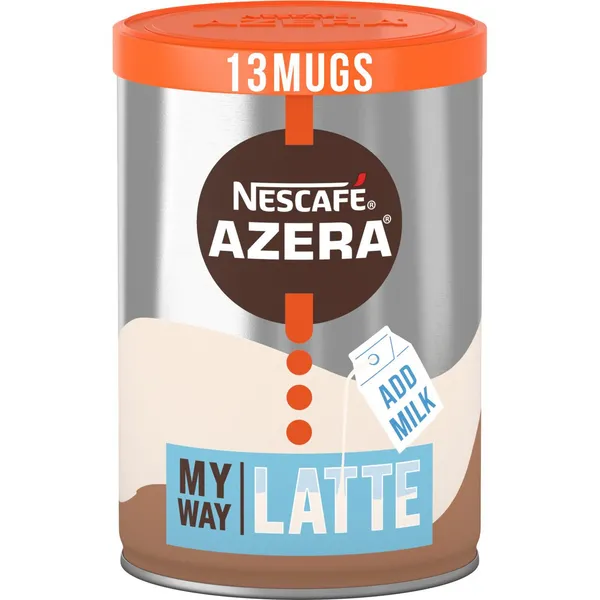 Image of Nescafe Azera My Way Latte Instant Coffee 149.5g