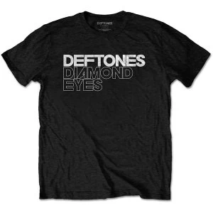 Image of Deftones - Diamond Eyes Unisex Large T-Shirt - Black