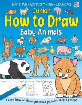 Image of Junior How to Draw Baby Animals Paperback