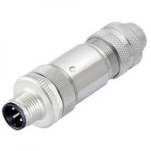Image of Binder 99 1487 812 08 Series 713 Sensor Actuator Plug Connector M12 Screw Closure Straight