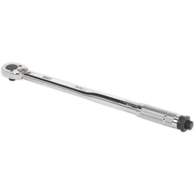Image of Loops Micrometer Torque Wrench - 1/2" Sq Drive - Flip Reverse Ratchet Mechanism Multi