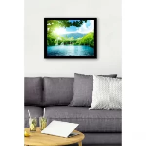 Image of SC1240 Multicolor Decorative Framed MDF Painting