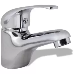 Image of Vidaxl - Basin Mixer Tap Chrome Silver