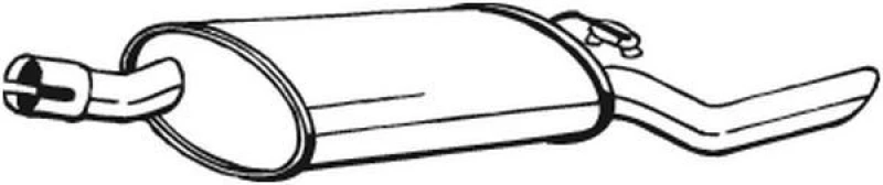Image of Rear silencer BOSAL 185-223