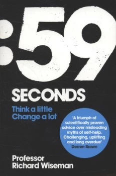 Image of 59 Seconds by Richard Wiseman Paperback