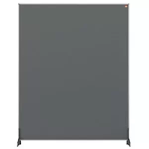 image of Nobo Desk Divider Impression Pro Felt Grey 800 x 1000 mm