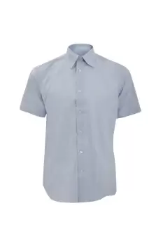 image of Collection Short Sleeve Easy Care Tailored Oxford Shirt