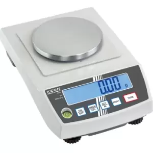 image of KERN Precision scales, with programmable weighing unit, weighing range up to 0.2 kg, read-out accuracy 0.01 g, weighing plate 105 mm