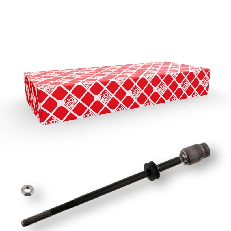 Image of FEBI BILSTEIN 33454 Inner Tie Rod OE Turbo NEW, Front Axle Right, with counter nut Inner Tie Rod (51)