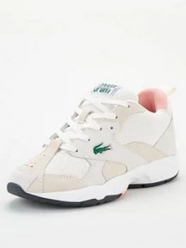 Image of Lacoste Storm 96 120 - White/Pink, Size 8, Women