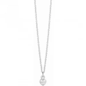 Image of Ladies Guess Guessy Silver Necklace