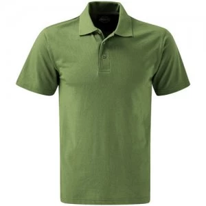 Image of Dickies Mens Short Sleeve Polo Shirt Green L