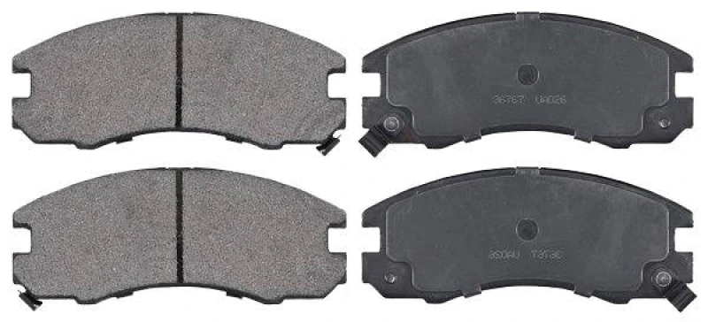 Image of A.B.S. 36767 Brake pad set with acoustic wear warning Brake Pad Set,disc brake (402)