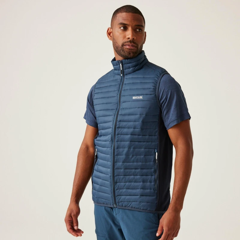 Image of Sleeveless down jacket Regatta Andreson Bleu Male XL