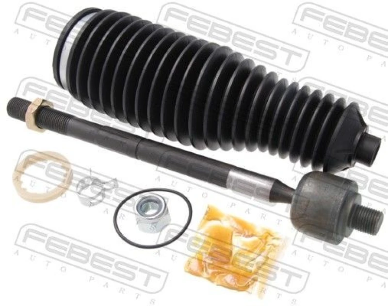 Image of FEBEST 2522-BOXIII-KIT Inner Tie Rod Front Axle Inner Tie Rod (51)