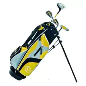 image of Longridge Junior Challenger Package Age 4+ - 4 Clubs Black/Yellow