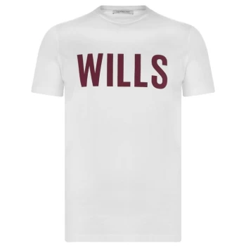 image of Jack Wills Perlman Logo T-Shirt - Vintage White